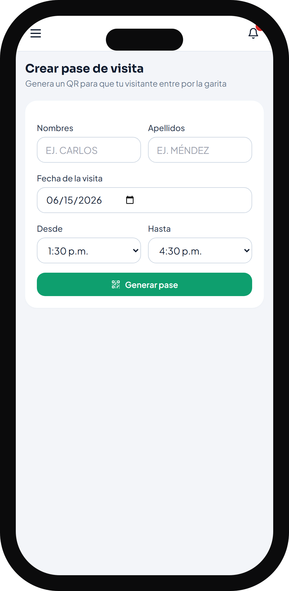 Pases con QR